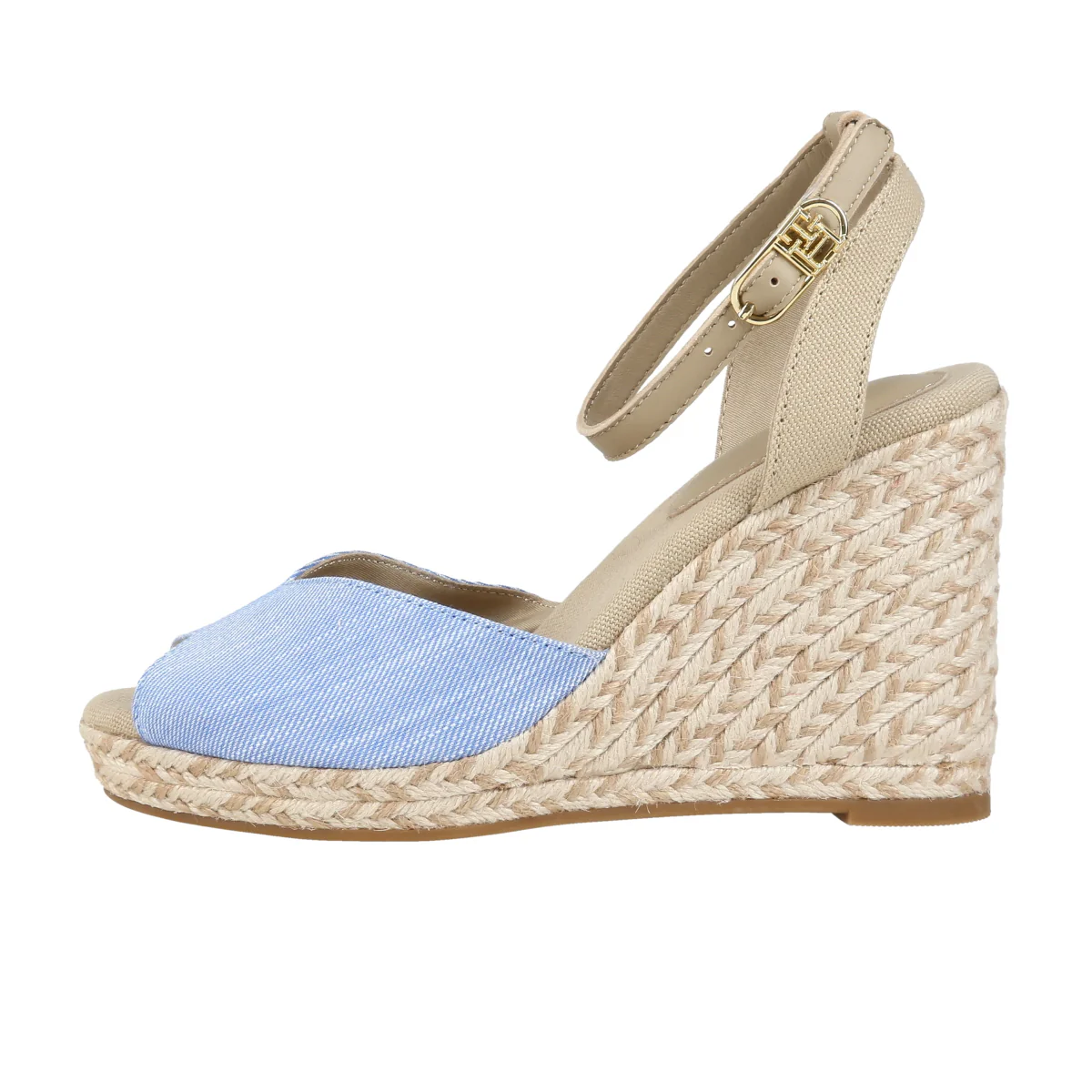 Chambray High Wedge Espadrille - Image 2