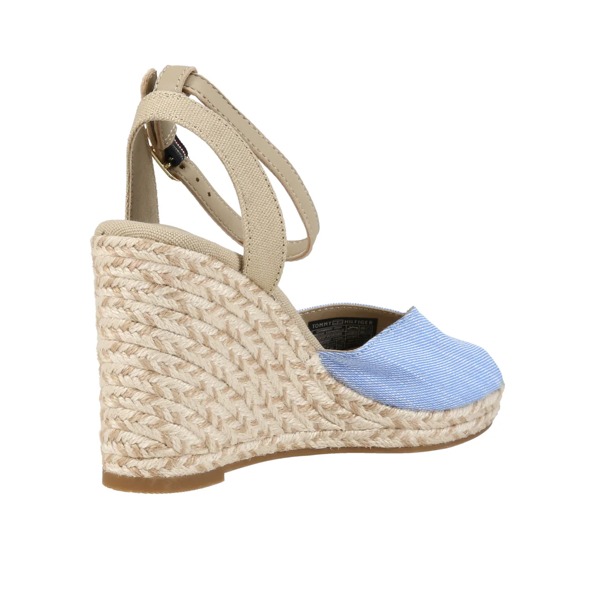 Chambray High Wedge Espadrille - Image 3