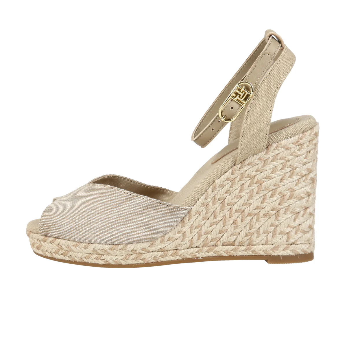 Chambray High Wedge Espadrille - Image 6