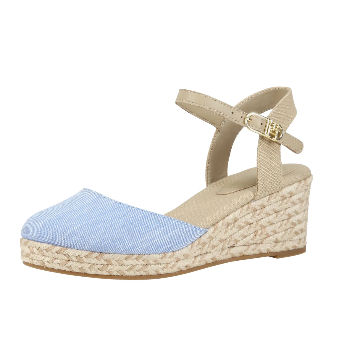 Chambray Mid Wedge Espad