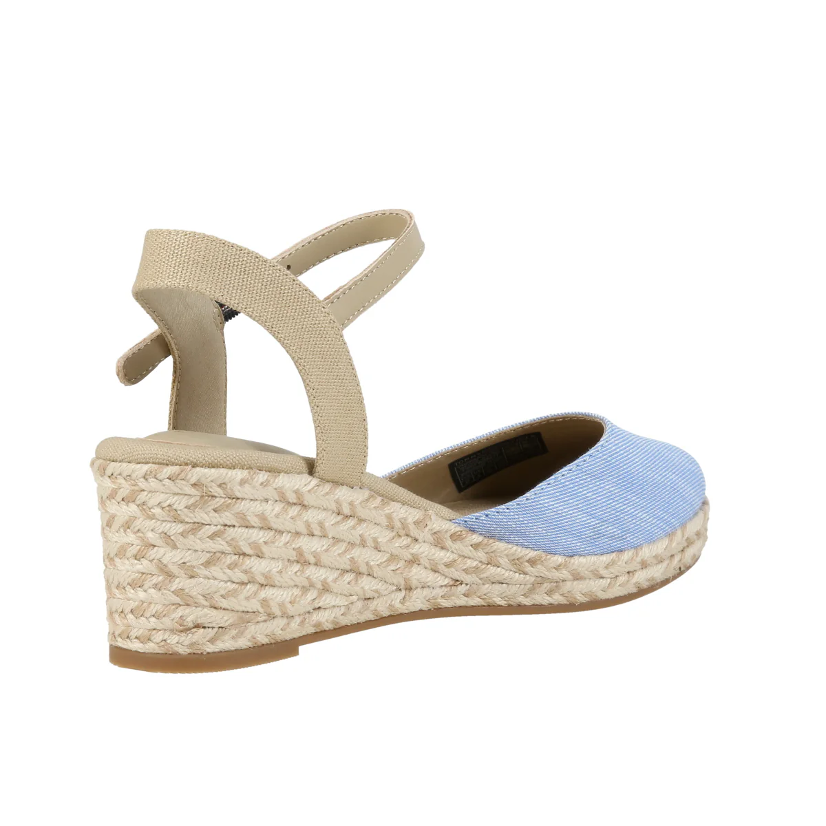 Chambray Mid Wedge Espad - Image 3