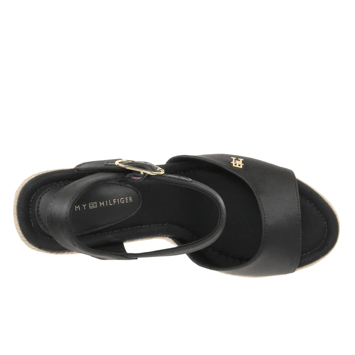 High Wedge Espad Satin - Image 5