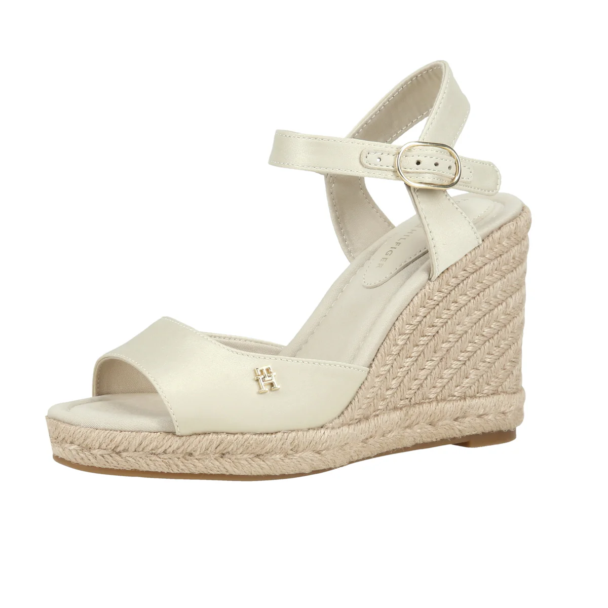 High Wedge Espad Satin - Image 6